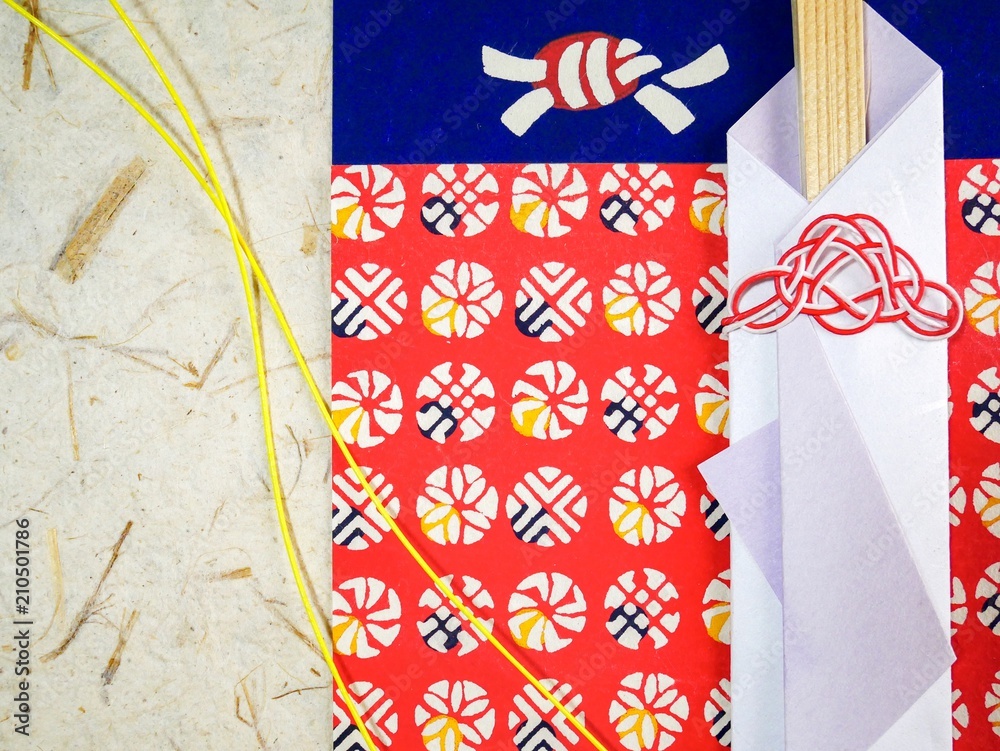 Disposable chopsticks, Washi and Mizuhiki Disposable chopsticks, Washi and Mizuhiki