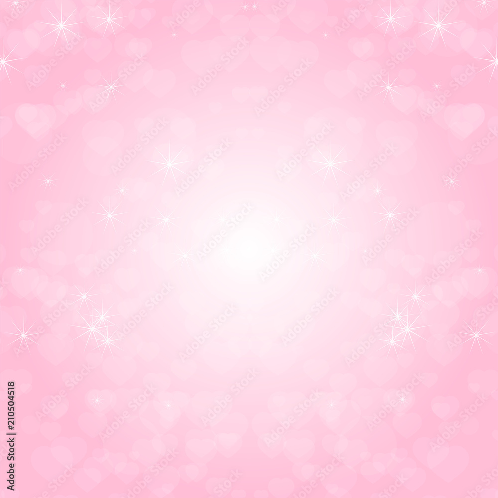 Colorful abstract background with hearts, stars and circles. Simple flat vector illustration. Colorful abstract background with hearts, stars and circles. Simple flat vector illustration.
