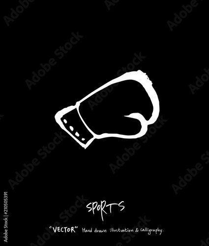 스포츠 포스터 / 손으로 그린 스포츠 그림