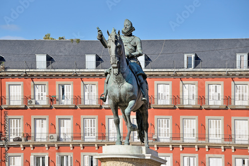  Plaza Mayor in Madrid, Spain #210506961