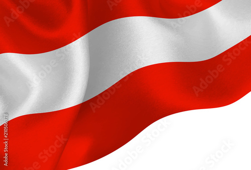 オーストリア　 国旗　旗　背景 