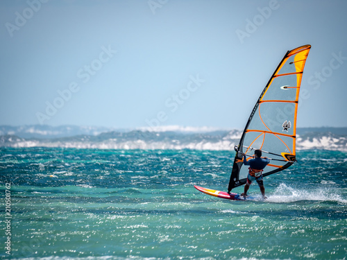 Windsurfer on Western Australian Coast © Daniel