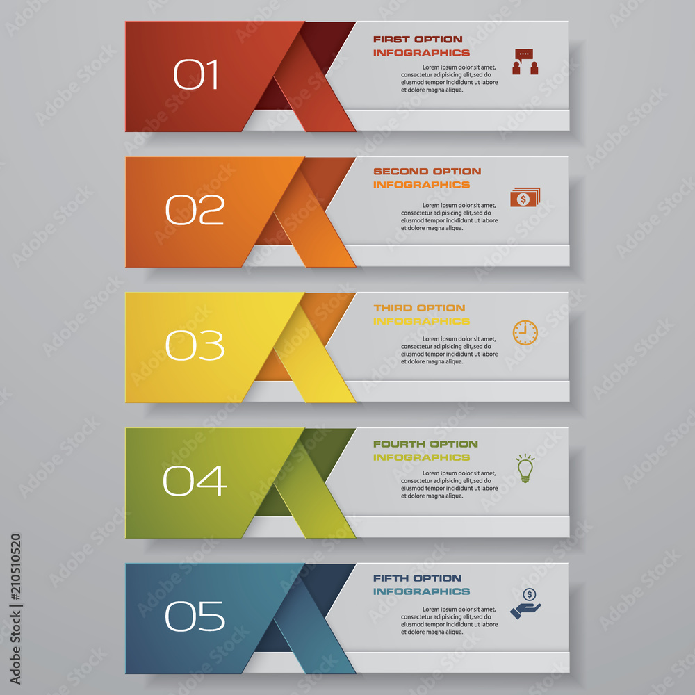 Design clean number banners template/graphic or website layout. Vector. Design clean number banners template/graphic or website layout. Vector.