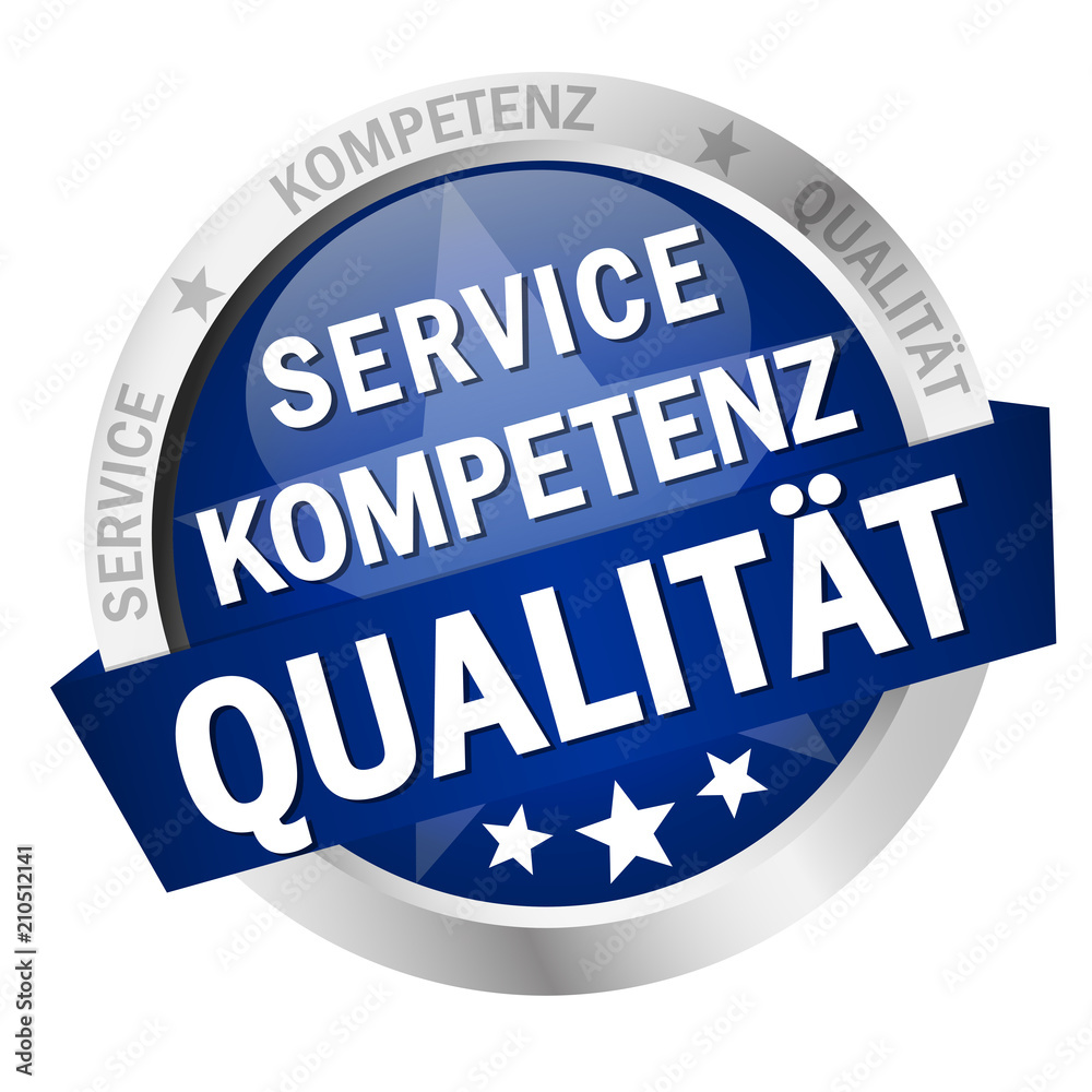 Button with Banner SERVICE KOMPETENZ QUALITÄT Button with Banner SERVICE KOMPETENZ QUALITÄT