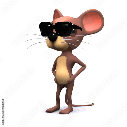 Vector 3d Cool mouse