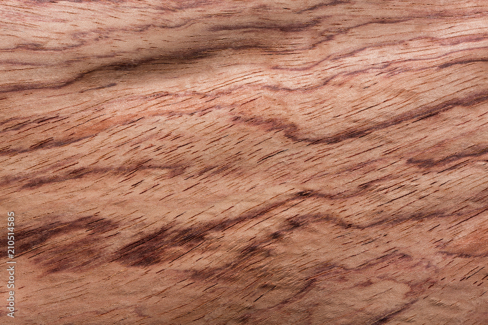 Stylish brown bubinga veneer texture for your image. Stylish brown bubinga veneer texture for your image.