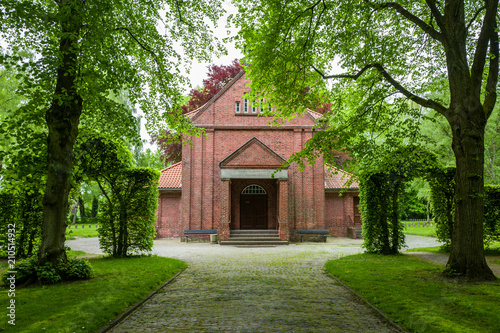 The Ehrenfriedhof in Wilhelmshaven, Germany. photo