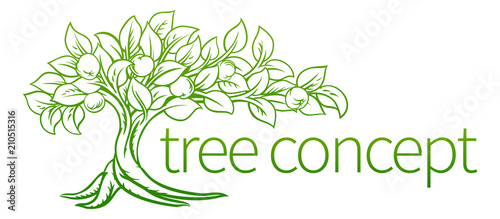 Conceptual Tree Icon