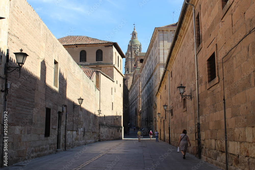 La belleza de las calles de Salamanca