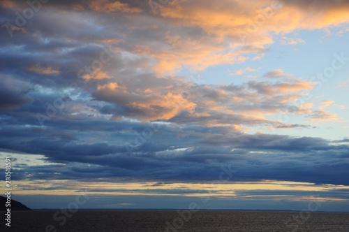Beautiful Sunset in Alaska © YuanChieh