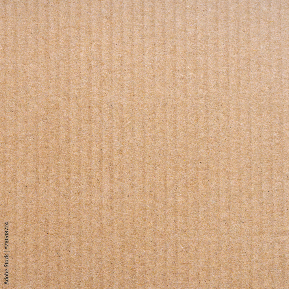 Close Up Brown Cardboard Paper Box Texture and Background. Stock