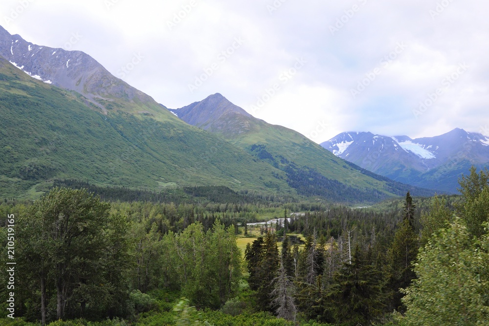 Beautiful landscape in Alaska