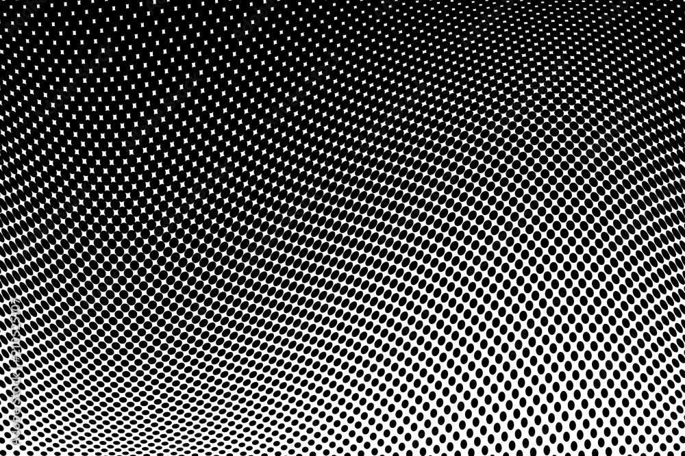 Wavy dotted lines. Halftone background. Futuristic panel. Vector illustration Wavy dotted lines. Halftone background. Futuristic panel. Vector illustration