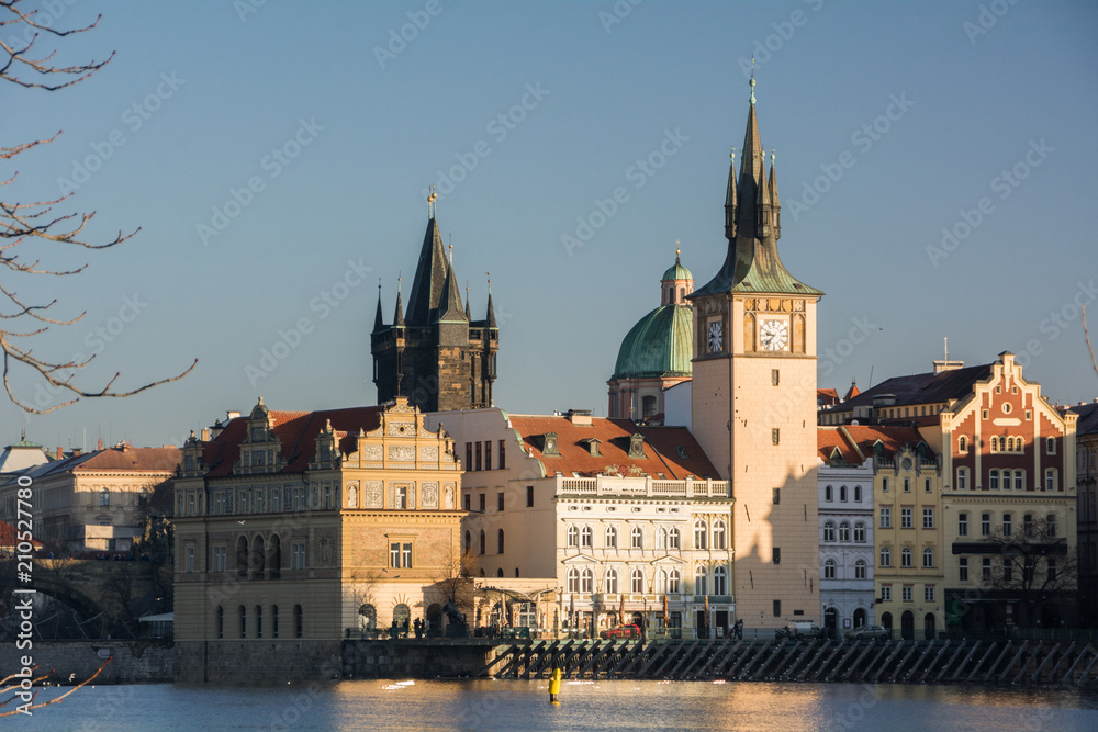 The streets of Prague. Prague, Czech Republic. 2014-01-05 The streets of Prague. Prague, Czech Republic. 2014-01-05