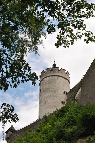 Turm der Festung in Salburg photo