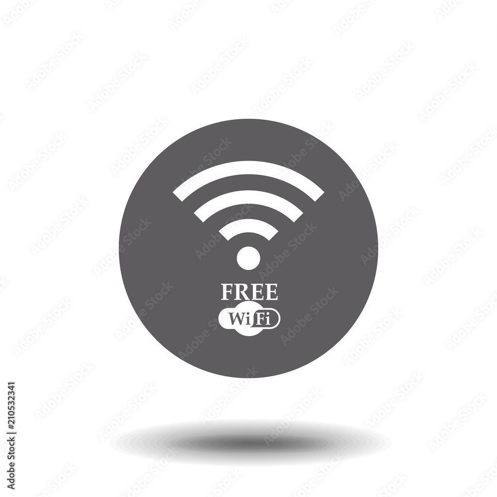 Free WiFi Sign Free WiFi Sign