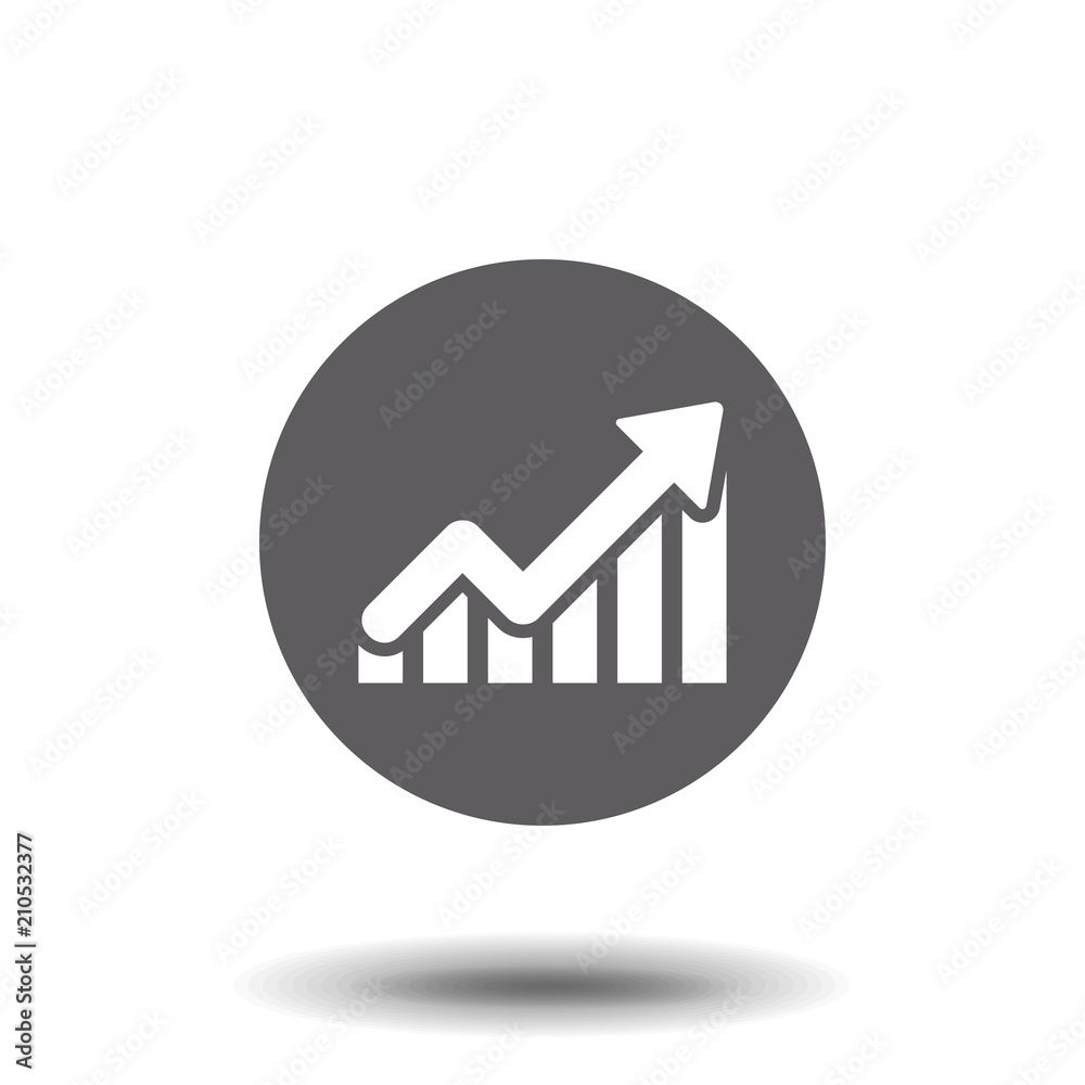 growth chart icon growth chart icon