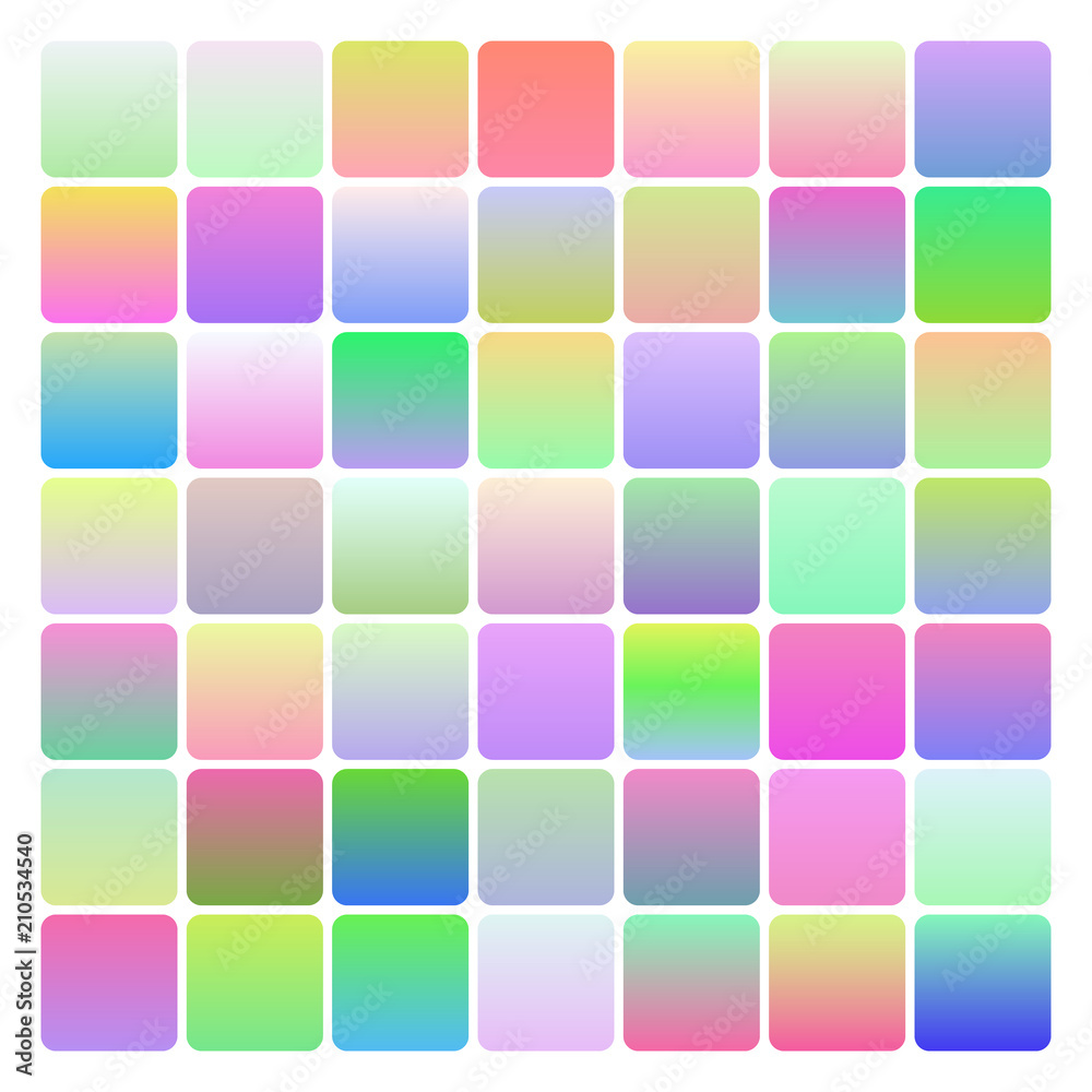 Set of two-coloured soft gradients, various patterns, templates for your design. Multicolored backgrounds. Swathes included. Set of two-coloured soft gradients, various patterns, templates for your design. Multicolored backgrounds. Swathes included.