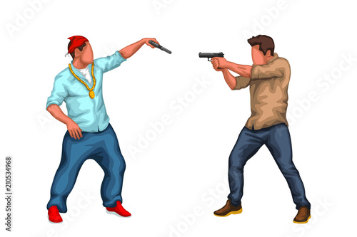 gangster vs police