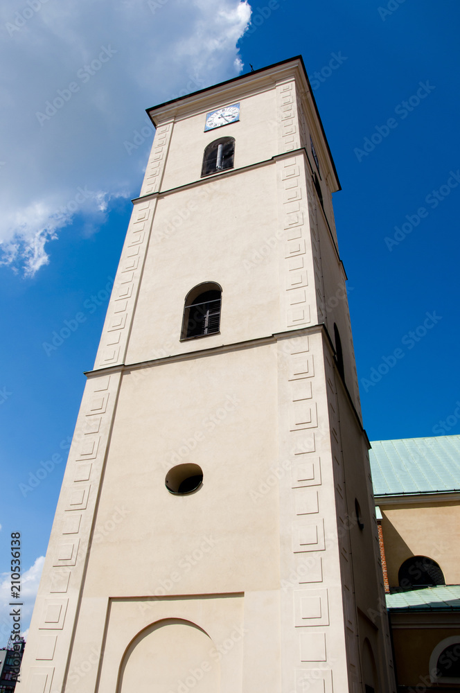 Farny Church Clock Tower - Rzeszow - Poland