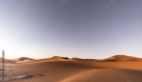 Desert Dunes in the Sahara, Morocco