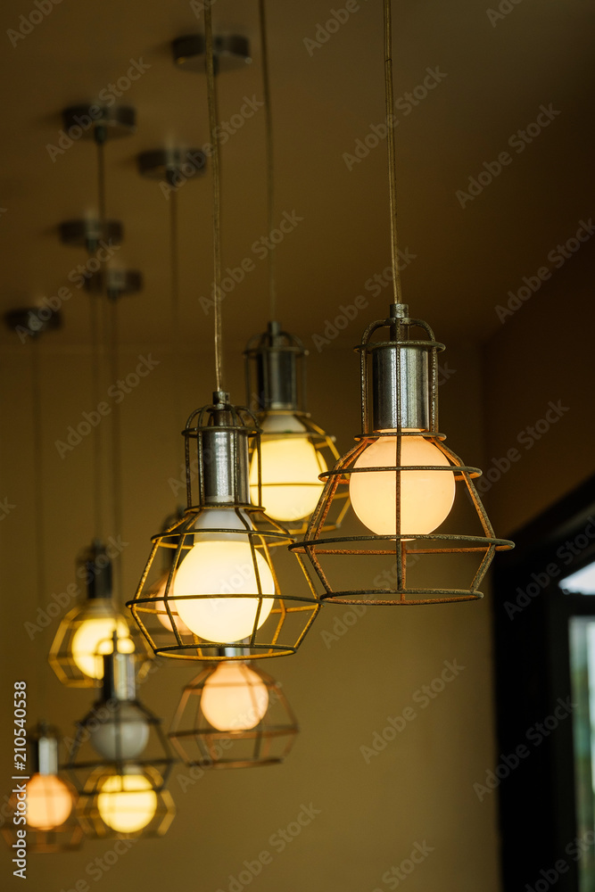 Old light bulbs and bokeh light background close up. Old light bulbs and bokeh light background close up.