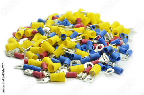 Crimp terminals isolated