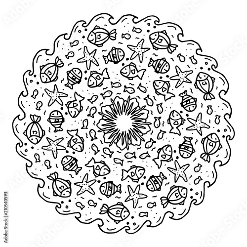 Mandala Fische