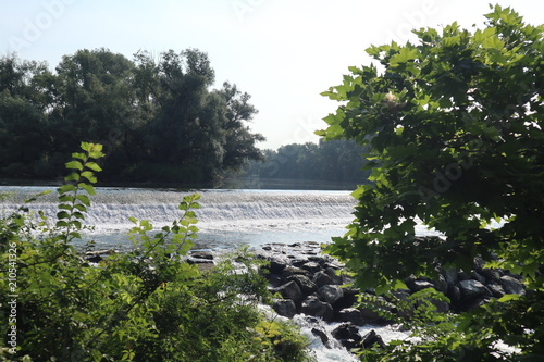 Fiume Adda, cascate photo