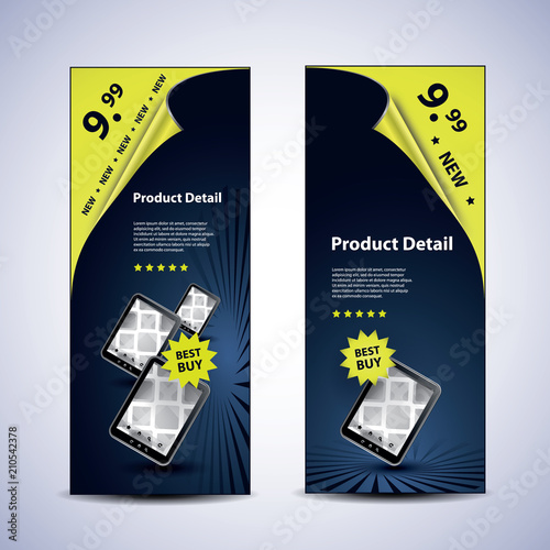     Header or Banner Design Set for Product Sale