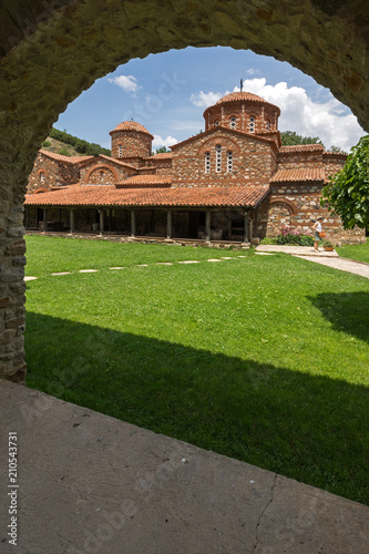 Medieval Vodoca Monastery Saint Leontius near town of Strumica, Republic of Macedonia
 photo