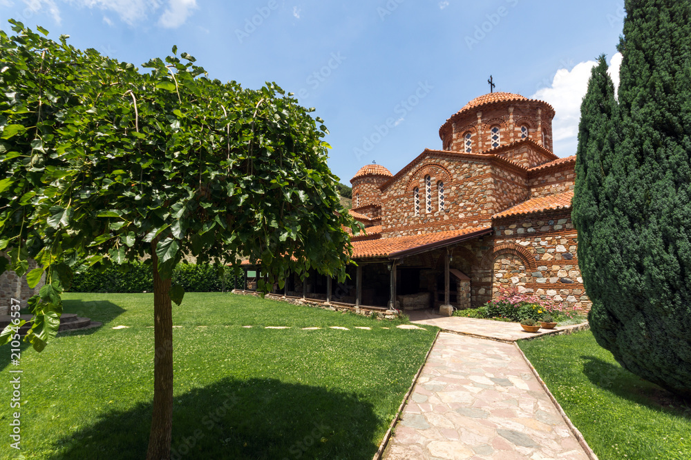 Medieval Vodoca Monastery Saint Leontius near town of Strumica, Republic of Macedonia
