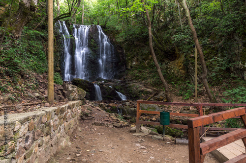 Landscape of Koleshino waterfalls cascade in Belasica Mountain, Novo Selo, Republic of Macedonia photo