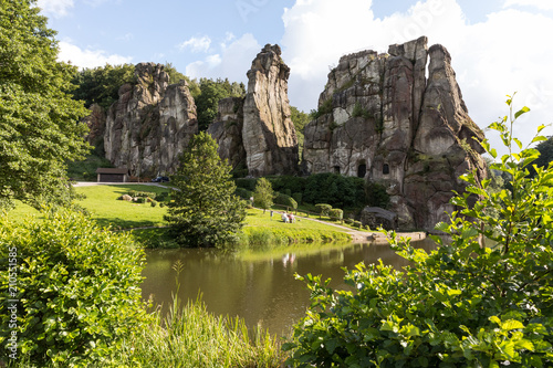 Externsteine, Teutoburger Wald, Deutschland