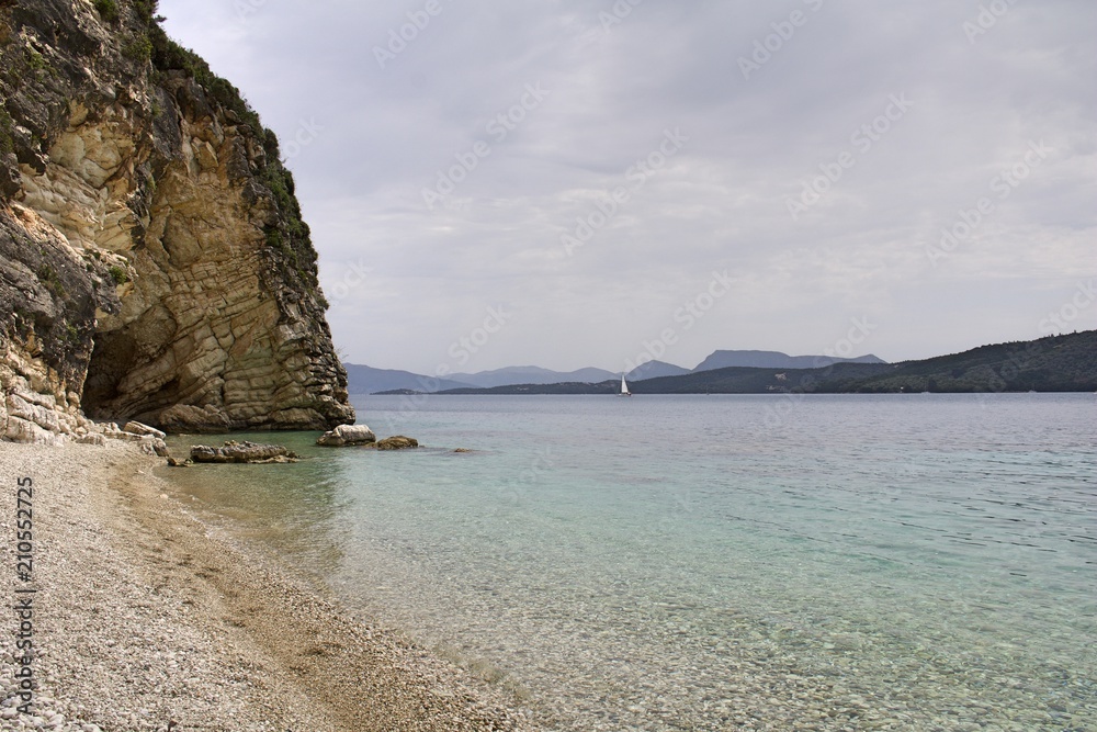 Fototapeta premium Beach and rocks 