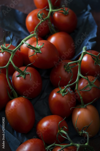 Red plum tomatoes 