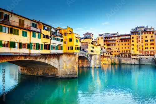 View of Ponte Vecchio. Florence, Italy photo