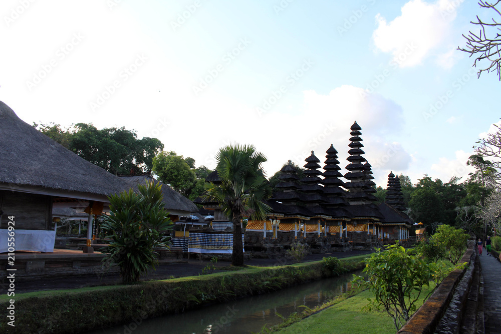 Around Pura Ayun Temple and garden complex in Bali.