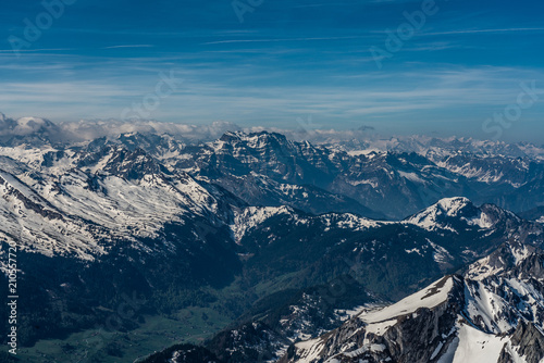Santis. Swiss alps panorama