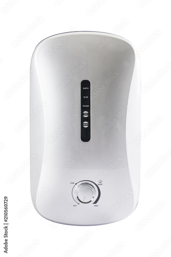 Water heater isolated on white background with clipping path. design, art work. Water heater isolated on white background with clipping path. design, art work.