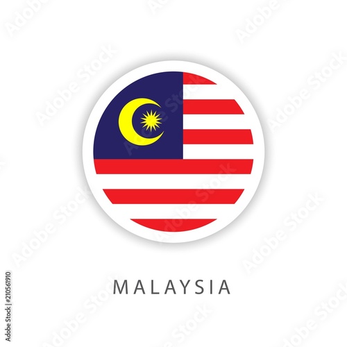 Malaysia Circle Flag Vector Template Design Illustrator Free Download Malaysia Circle Flag Vector Template Design Illustrator - GFXLoad
