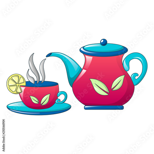 Taste lemon tea icon. Cartoon of taste lemon tea vector icon for web design isolated on white background
