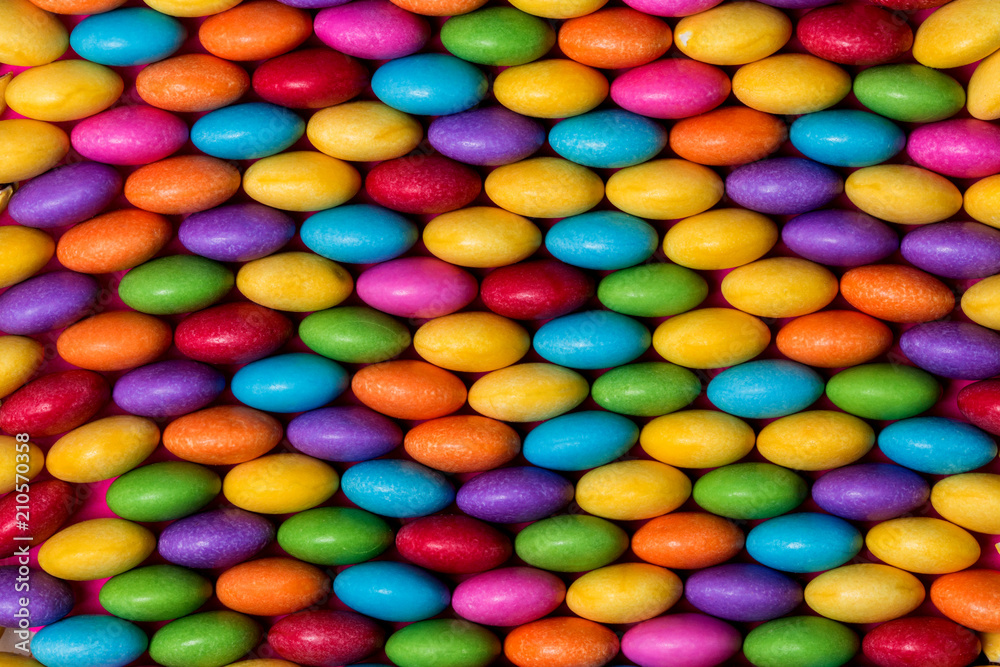 Colourful candy wall background. Colourful candy wall background.