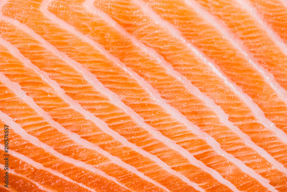 fresh red salmon fillet Closeup background fresh red salmon fillet Closeup background