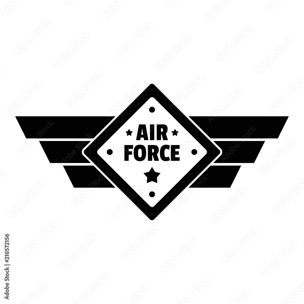 Air best force logo. Simple illustration of air best force vector logo ...