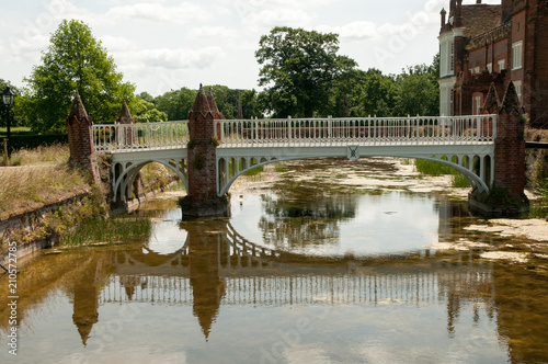 Helmingham Hall with moat