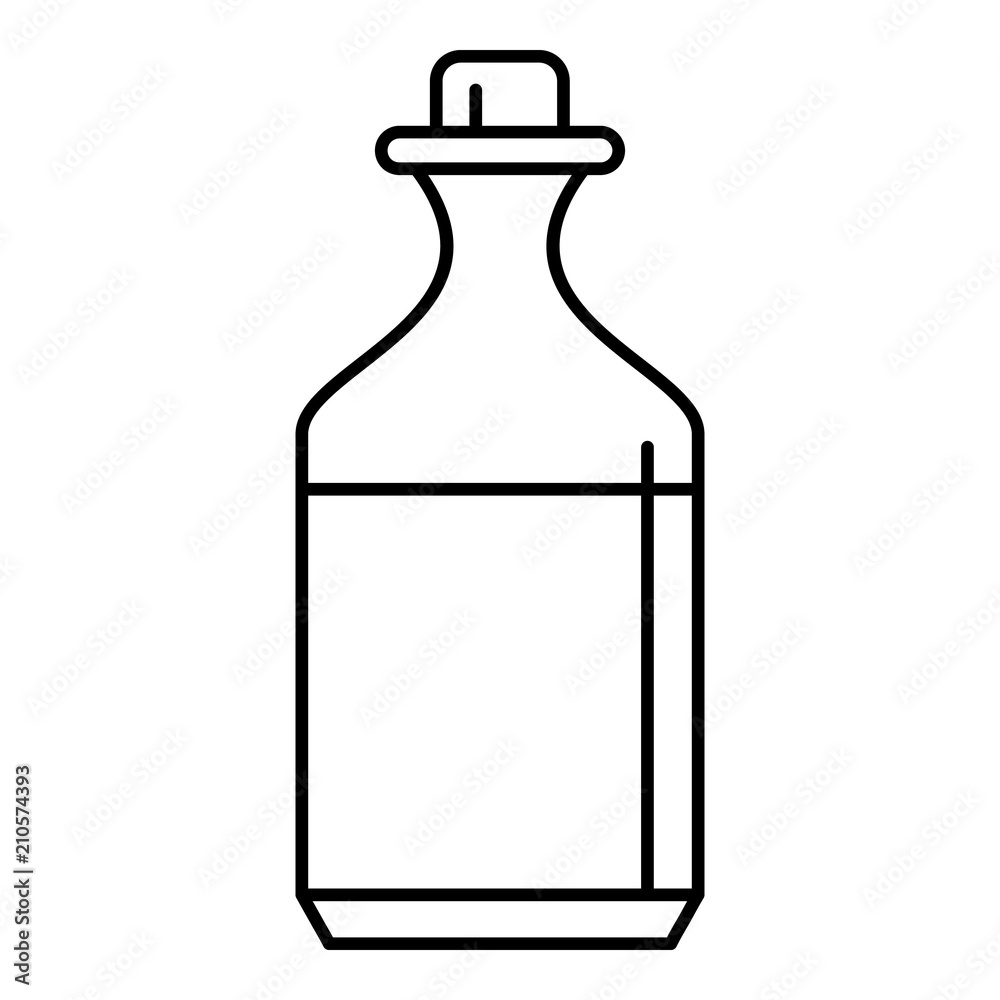 Aloe sirop icon. Outline illustration of aloe sirop vector icon for web design isolated on white background Aloe sirop icon. Outline illustration of aloe sirop vector icon for web design isolated on white background