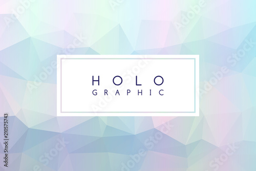 holographic white abstract background