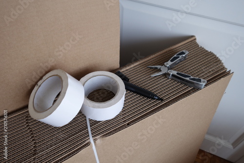 cartons et matériel d'emballage