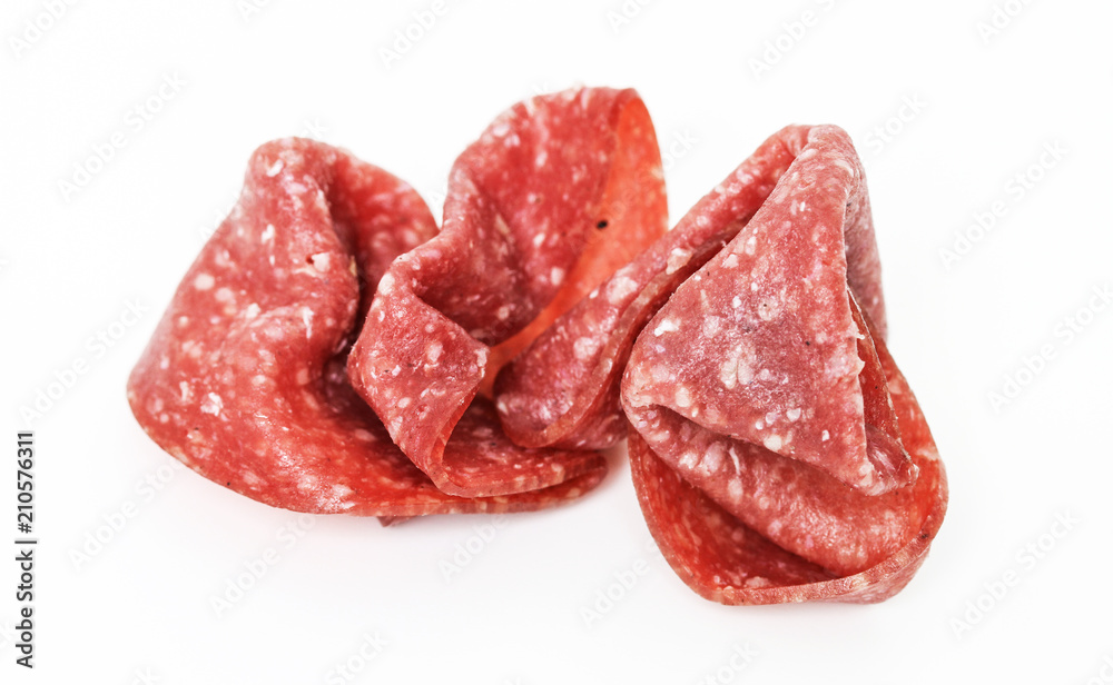 Salami Appetithäppchen Salami Appetithäppchen